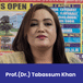 Sai Nath University, Principal Faculty of Humanities & Social Science: Prof.(Dr.) Tabassum Khan Interview